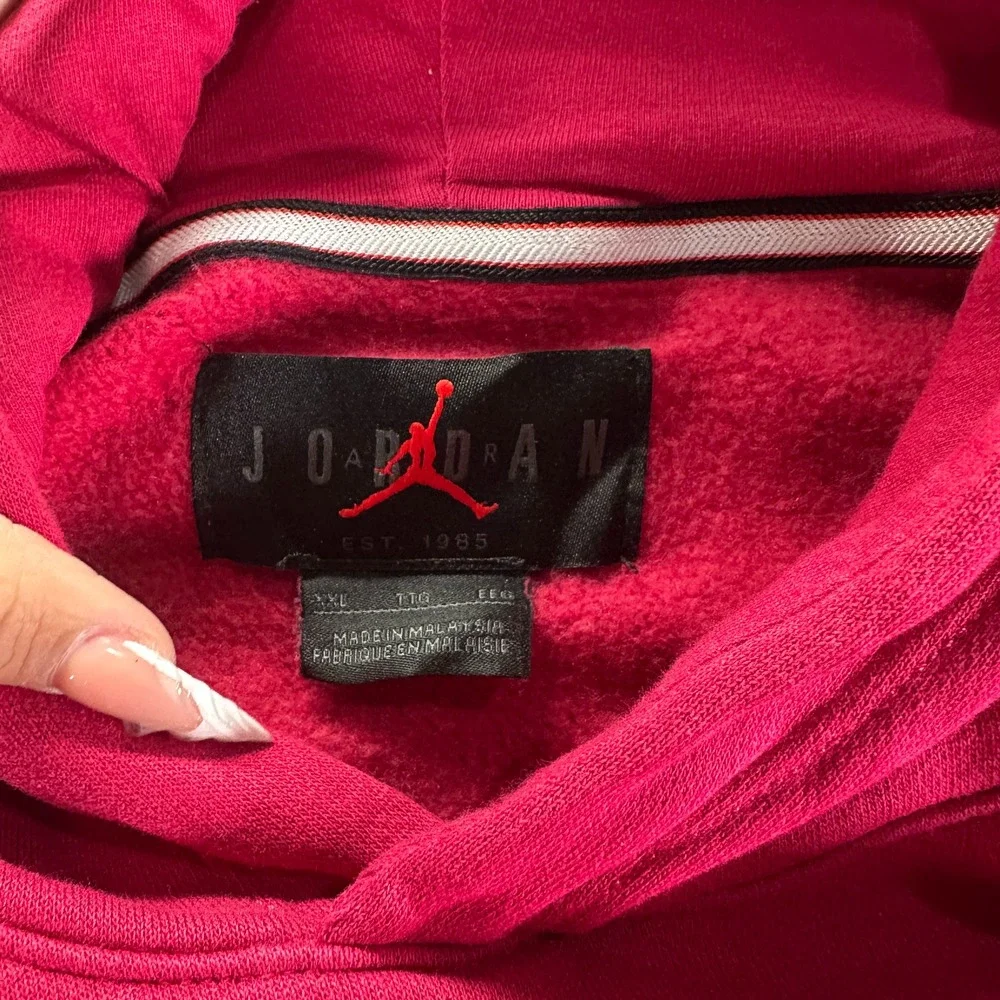 VTG Air Jordan Flight MVP 2 Piece Men XXL Red Cotton Fleece Tracksuit Activewear